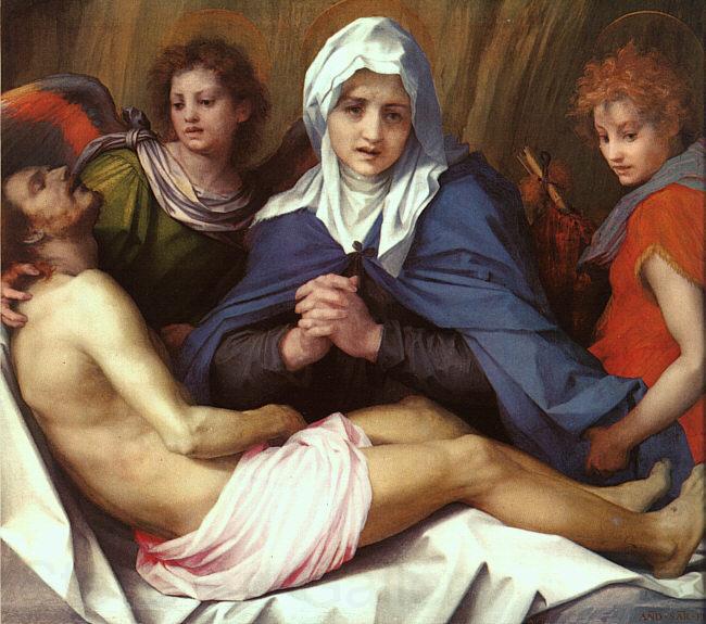 Andrea del Sarto Pieta Norge oil painting art